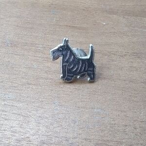 Scottish Terrier Pin Brooch